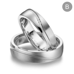 Eksklusive Vielsesringe Marry Me GO09