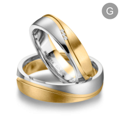 Eksklusive Vielsesringe Marry Me GO09