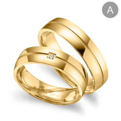 Eksklusive Vielsesringe Marry Me GO10