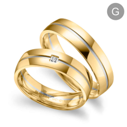 Eksklusive Vielsesringe Marry Me GO10