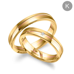 Eksklusive Vielsesringe Marry Me GO11