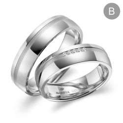 Eksklusive Vielsesringe Marry Me GO12