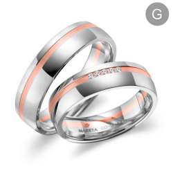 Eksklusive Vielsesringe Marry Me GO12