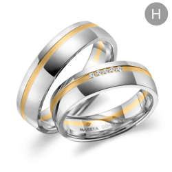 Eksklusive Vielsesringe Marry Me GO12