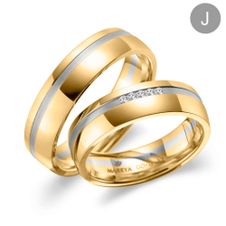 Eksklusive Vielsesringe Marry Me GO12