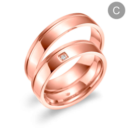 Eksklusive Vielsesringe Marry Me GO13