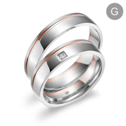 Eksklusive Vielsesringe Marry Me GO13