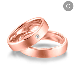 Eksklusive Vielsesringe Marry Me GO14