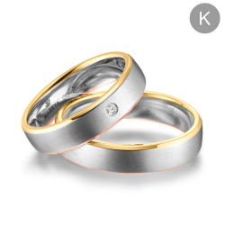 Eksklusive Vielsesringe Marry Me GO14