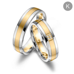 Eksklusive Vielsesringe Marry Me GO16