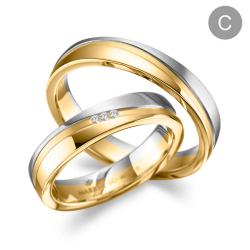 Eksklusive Vielsesringe Marry Me GO18