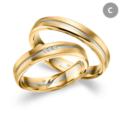 Eksklusive Vielsesringe Marry Me GO20