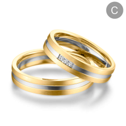 Eksklusive Vielsesringe Marry Me GO25