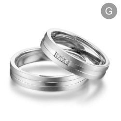 Eksklusive Vielsesringe Marry Me GO25