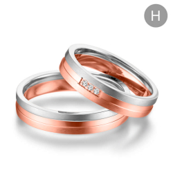 Eksklusive Vielsesringe Marry Me GO25