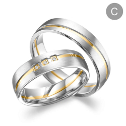 Eksklusive Vielsesringe Marry Me GO26