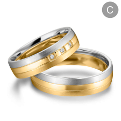 Eksklusive Vielsesringe Marry Me GO27