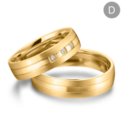 Eksklusive Vielsesringe Marry Me GO27