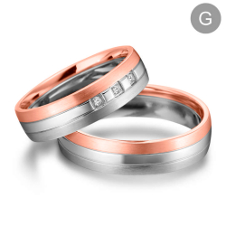 Eksklusive Vielsesringe Marry Me GO27