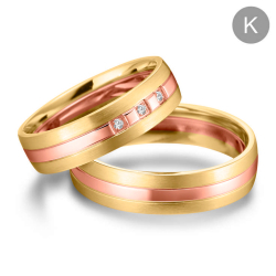 Eksklusive Vielsesringe Marry Me GO27