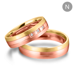 Eksklusive Vielsesringe Marry Me GO27