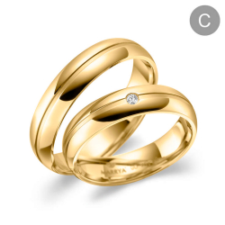 Eksklusive Vielsesringe Marry Me GO28