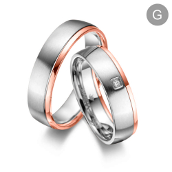 Eksklusive Vielsesringe Marry Me GO29