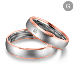 Eksklusive Vielsesringe Marry Me GO30