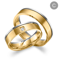 Eksklusive Vielsesringe Marry Me GO31