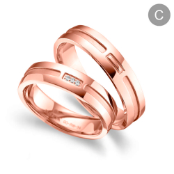 Eksklusive Vielsesringe Marry Me GO34