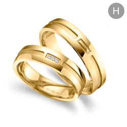 Eksklusive Vielsesringe Marry Me GO34