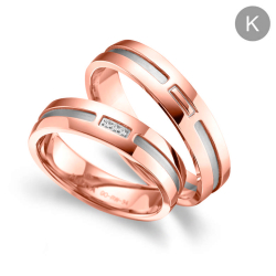 Eksklusive Vielsesringe Marry Me GO34