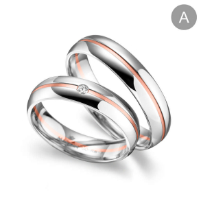 Eksklusive Vielsesringe Marry Me GO36