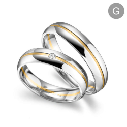 Eksklusive Vielsesringe Marry Me GO36