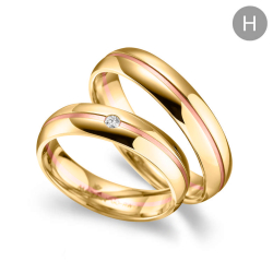 Eksklusive Vielsesringe Marry Me GO36