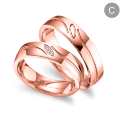 Eksklusive Vielsesringe Marry Me GO37