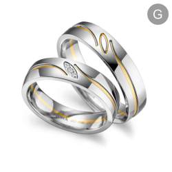 Eksklusive Vielsesringe Marry Me GO37