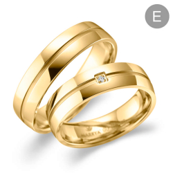 Eksklusive Vielsesringe Marry Me GO38