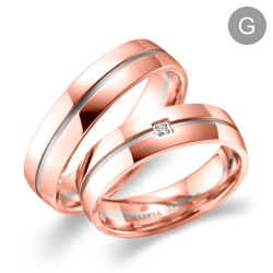 Eksklusive Vielsesringe Marry Me GO38