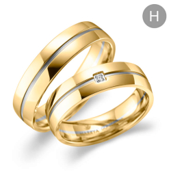 Eksklusive Vielsesringe Marry Me GO38