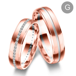 Eksklusive Vielsesringe Marry Me GO46