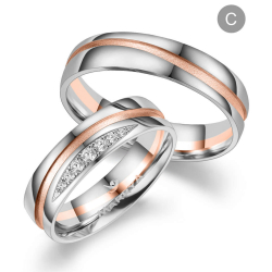 Eksklusive Vielsesringe Marry Me GO501