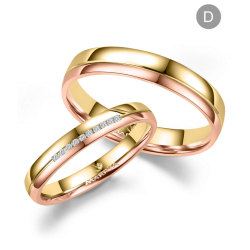 Eksklusive Vielsesringe Marry Me GO503