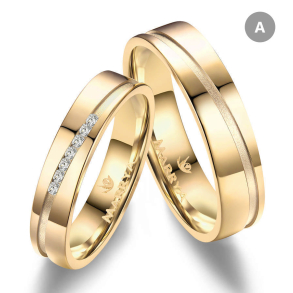 Eksklusive Vielsesringe Marry Me GO504