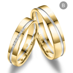 Eksklusive Vielsesringe Marry Me GO504