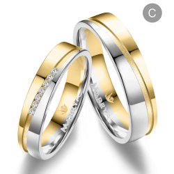 Eksklusive Vielsesringe Marry Me GO504