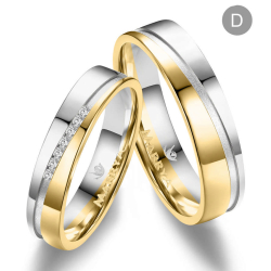 Eksklusive Vielsesringe Marry Me GO504