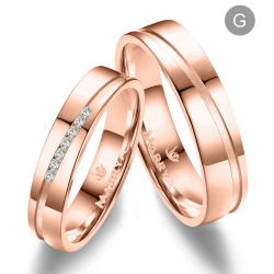 Eksklusive Vielsesringe Marry Me GO504