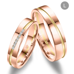 Eksklusive Vielsesringe Marry Me GO504