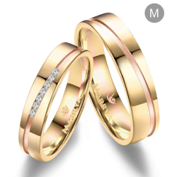 Eksklusive Vielsesringe Marry Me GO504